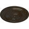 Ekena Millwork Traditional Ceiling Medallion (Canopies up to 8 1/4"), 31 1/2"OD x 2 1/2"P, Stone Hearth Crackle CM31TRSHC - alternate 2